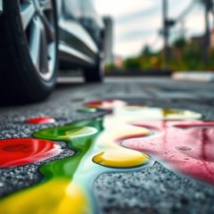 Jak rozpoznać płyn wyciekający z samochodu: kolor, zapach i miejsce pod autem